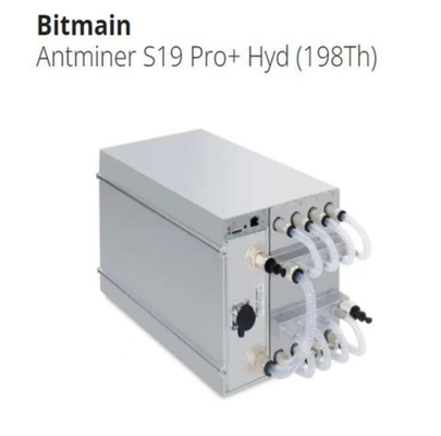 Bergmann Blockchain Miner Antminer S19 A19Pro +Hyd 198TH/S 5445W Bitcion Antminer Asic